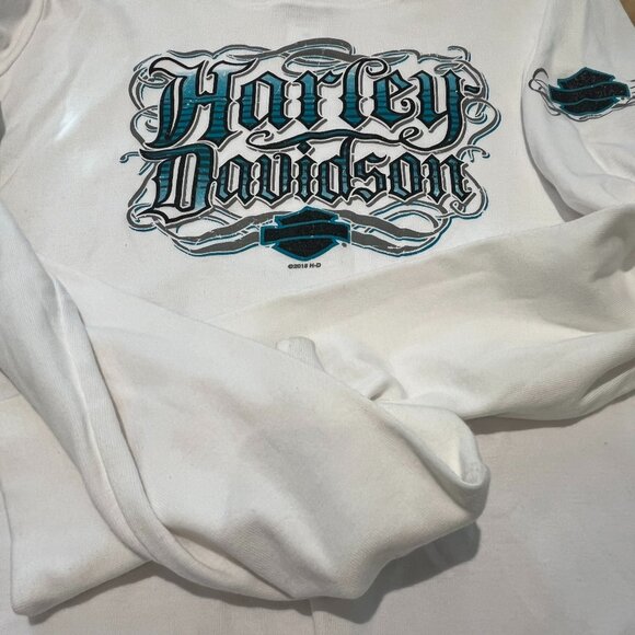 HARLEY DAVIDSON LADIES LONG SLEEVE T-SHIRTS SET OF 4 - Picture 7 of 14